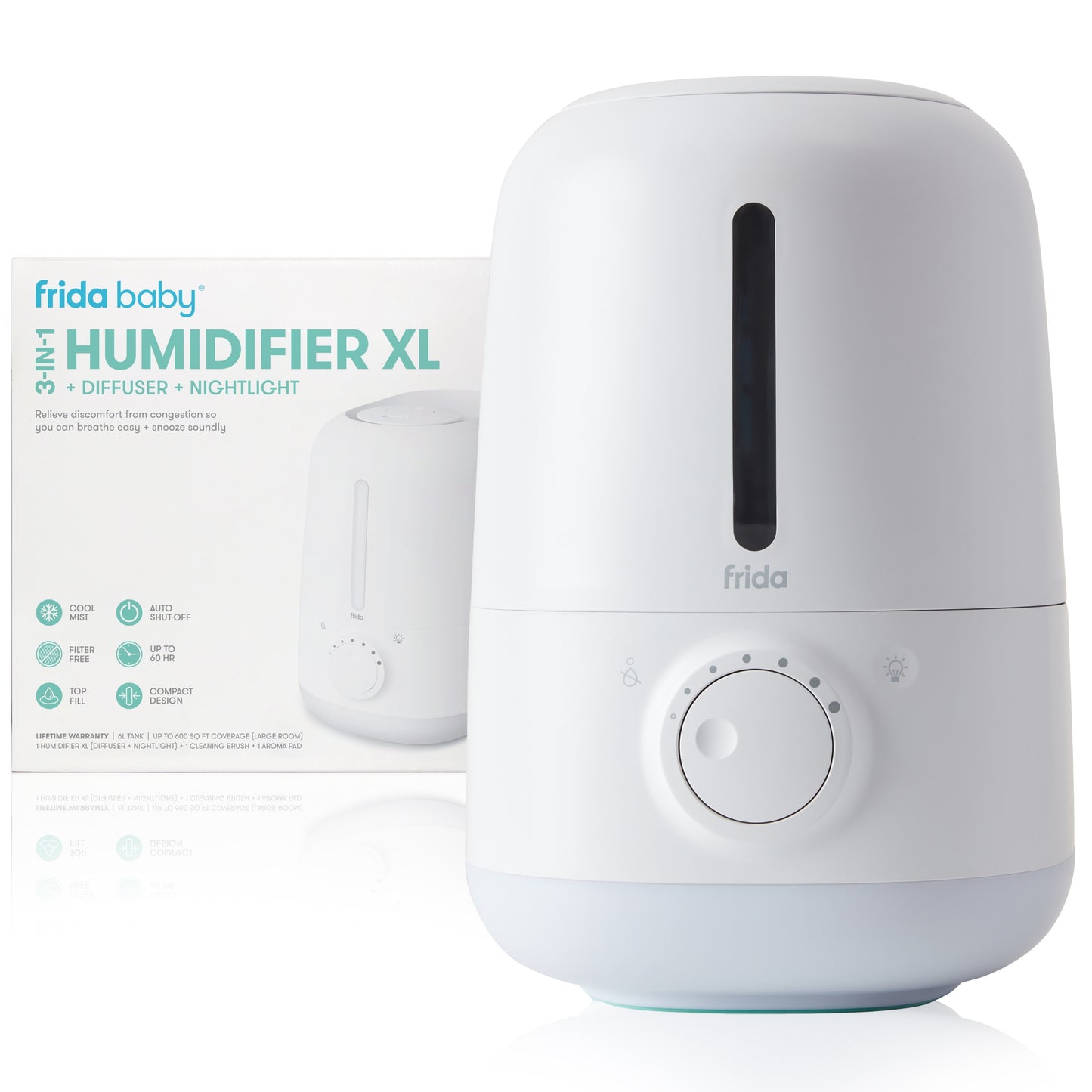 3-in-1 Humidifier XL + Diffuser + Nightlight