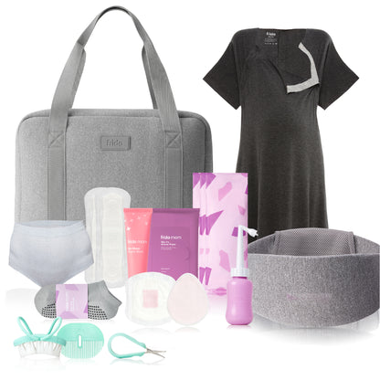 Pre-Packed Hospital & Diaper Bag for C-Section Delivery