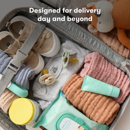 Pre-Packed Hospital & Diaper Bag for C-Section Delivery