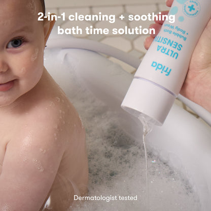 Ultra Sensitive Bubble Bath + Body Wash