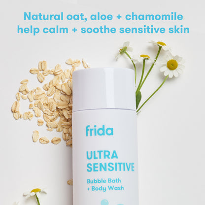 Ultra Sensitive Bubble Bath + Body Wash