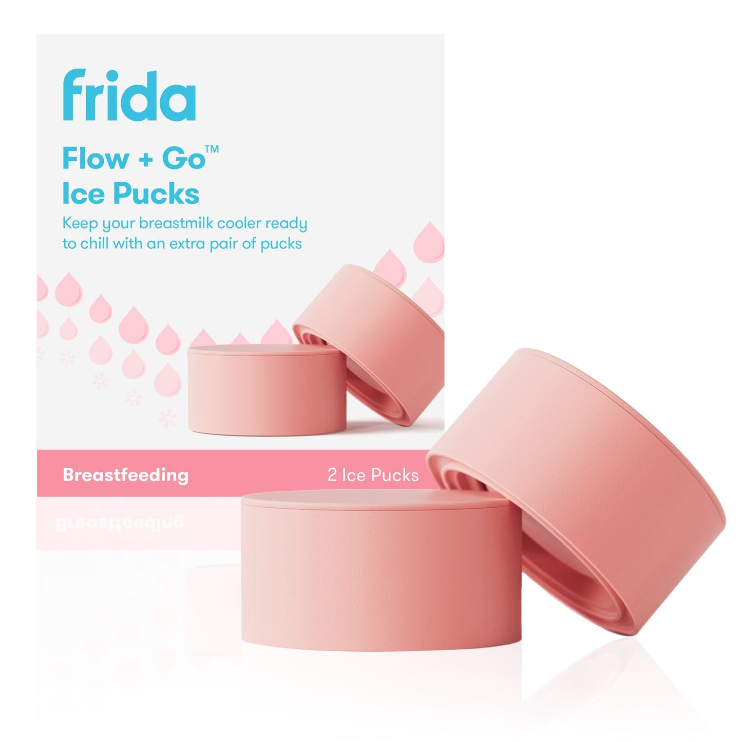 Flow + Go Breastmilk Cooler Bottle Ice Pucks